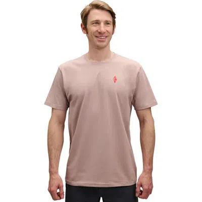 Black Diamond Dragon Short-sleeve T-shirt In Pink