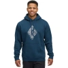 Black Diamond Engineered Diamond Pullover Hoodie In Blue