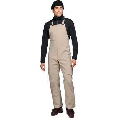 Black Diamond Factor Bib Pant In Neutral