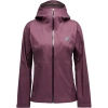 Black Diamond Fineline Stretch Rain Shell In Purple