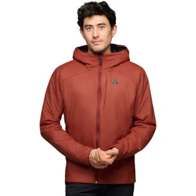 Black Diamond First Light Stretch Hooded Jacket In Brown