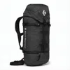 Black Diamond Grid-patterned Nylon Backpack With Compression Straps And Padded Shoulder Support In White