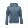 Black Diamond Lightweight Blue Jacket With Fitted Silhouette And Subtle Logo Accents In Blue