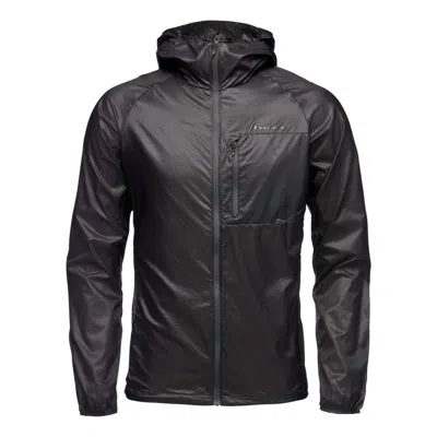 Black Diamond Men's Distance Wind Shell Jacket In Black