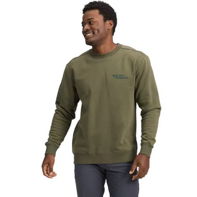 Black Diamond Mini Stacked Crewneck Sweatshirt In Tundra