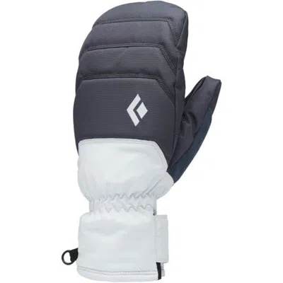 Black Diamond Mission Mx Mitten In Charcoal/belay Blue