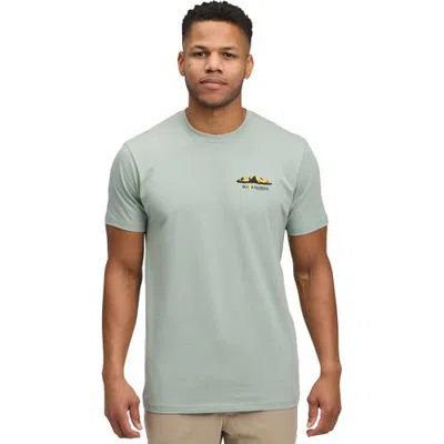 Black Diamond Mountainscape T-shirt In Green