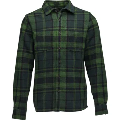 Black Diamond Project Heavy Flannel In Green
