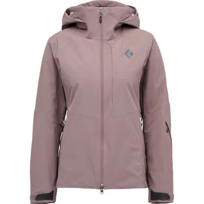 Black Diamond Recon Insulated Shell In Dark Mauve