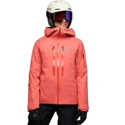 Black Diamond Recon Lt Shell Jacket In Red
