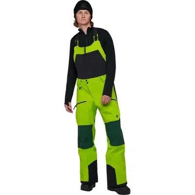 Black Diamond Recon Pro Stretch Bib Pant In Green