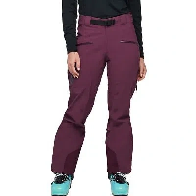 Pre-owned Black Diamond Recon Stretch Ski Pant - Women's Blackberry, M In Purple