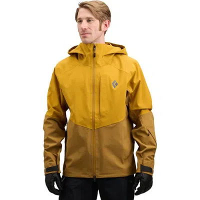 Black Diamond Recon Stretch Ski Shell In Yellow
