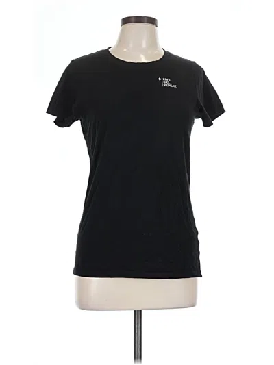 Pre-owned Black Diamond Short Sleeve T-shirt In Black