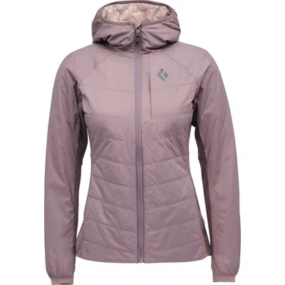 Black Diamond Solution 1.0 Hoodie In Dark Mauve