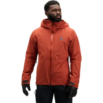 Black Diamond Solution 1.0 Hoodie In Red