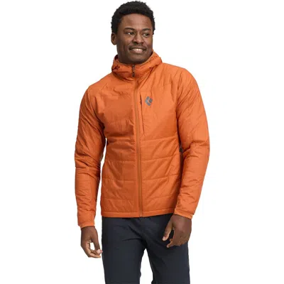 Black Diamond Solution Hooded Jacket In Orange