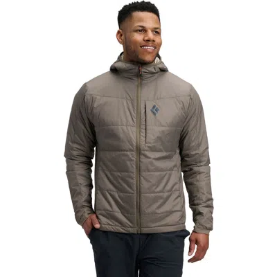 Black Diamond Solution Hooded Jacket In Brown
