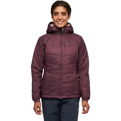 Black Diamond Solution Hoodie In Fig