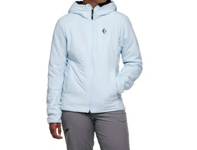 Black Diamond Women's First Stretch Hoody In Belay Blue