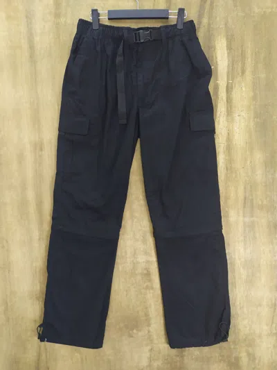 Pre-owned Black Euroyal Cargo Pants/multipocket Tactical Pants In
