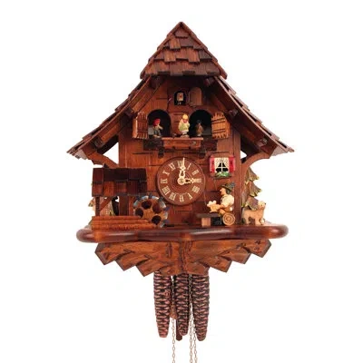 Black Forest Cuckoo Wall Clock In Brown