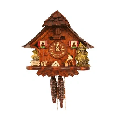 Black Forest Cuckoo Wall Clock In Brown