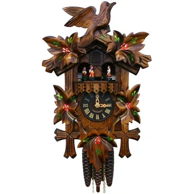 Black Forest Cuckoo Wall Clock In Brown