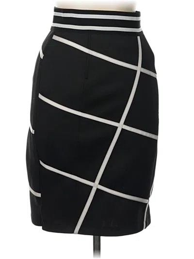 Pre-owned Black Formal Skirt In