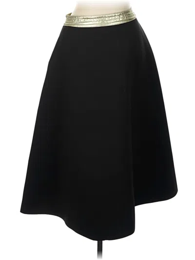 Pre-owned Black Formal Skirt In