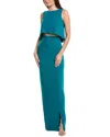 Black Halo 2pc Kacie Top & Maxi Skirt Set In Green