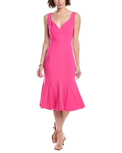Black Halo Ashlyn Midi Dress In Pink