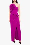Black Halo Augustina Gown In Pink