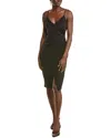 Black Halo Bowery Sheath Dress In Black