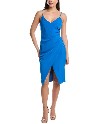 Black Halo Bowery Sheath Dress In Blue