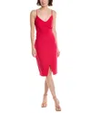 Black Halo Bowery Sheath Dress In Pink