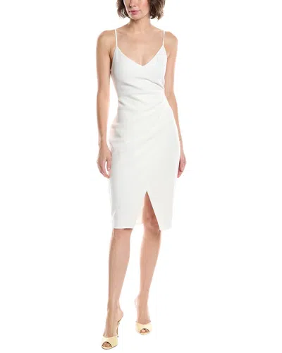 Black Halo Bowery Sheath Dress In White