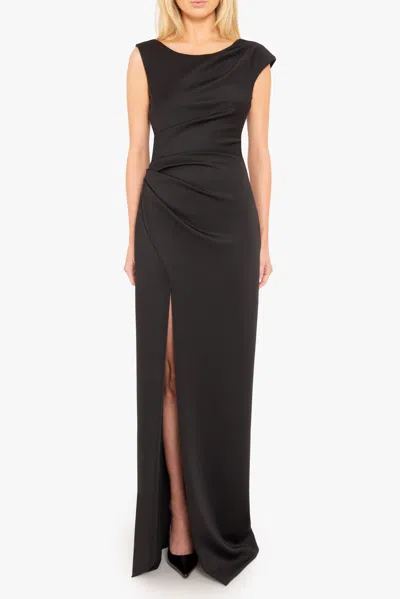 Black Halo Braden Gown In Black