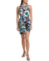 Black Halo Brett Mini Dress In Multi