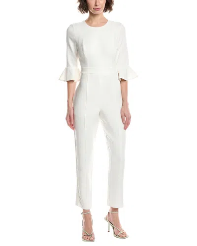 Black Halo Brooklyn Jumpsuit In White