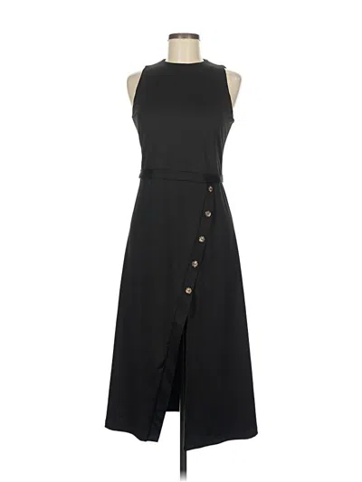 Pre-owned Black Halo Casual Dress In Black