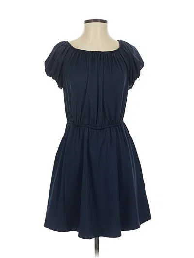 Pre-owned Black Halo Casual Dress In Blue