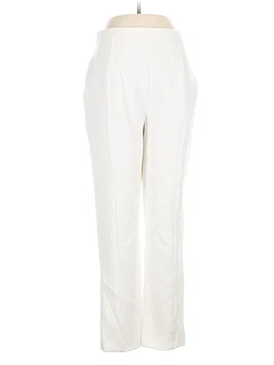 Pre-owned Black Halo Casual Pants In Ivory