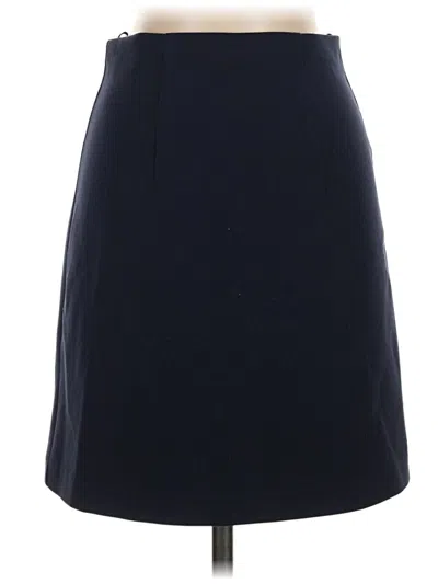 Pre-owned Black Halo Casual Skirt In Black
