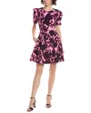 Black Halo Chadwick Mini Dress In Multi