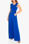 Black Halo Classic Jackie O Jumpsuit In Blue