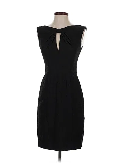 Pre-owned Black Halo Cocktail Dress In Black