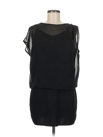 Pre-owned Black Halo Cocktail Dress In Black