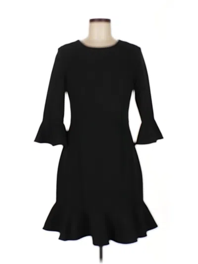 Pre-owned Black Halo Cocktail Dress In Black