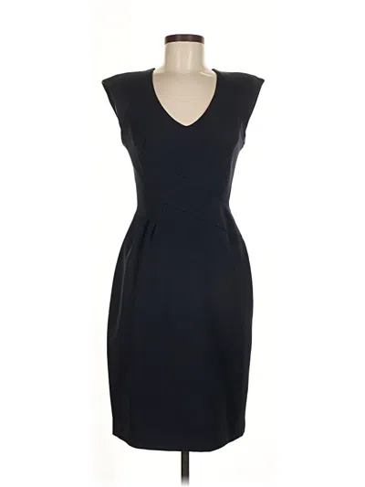 Pre-owned Black Halo Cocktail Dress In Black